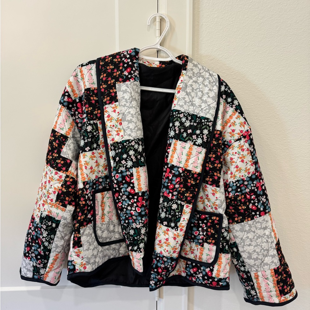 Floral Patchwork Women's Jacket